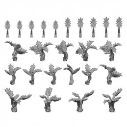 3D printed set - XANADU plants