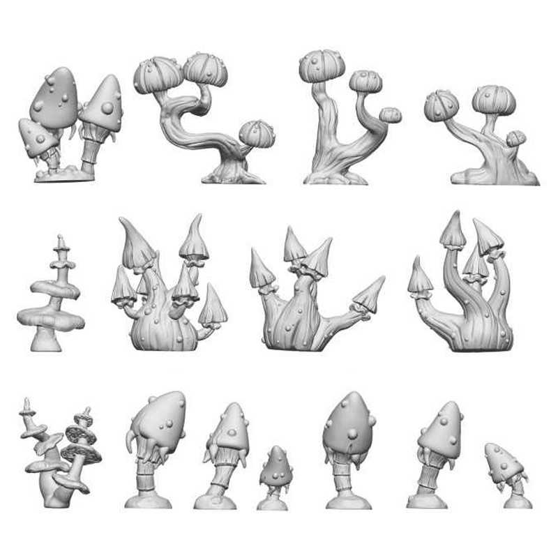 Champignons de fantaisie Champignons de fantaisie