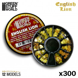 Symboles Lion Anglais | Photodécoupe Micro Runes