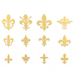 Fleur de Lys Symbols | Photo etched Runes