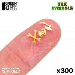 Runes et Symboles Ork | Photodécoupe Micro Runes