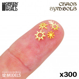 Chaos Symbols and Runes | Photo etched Runes