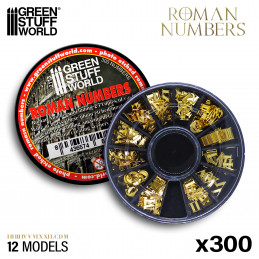 Roman Numbers | Letters and Numbers for Modelling