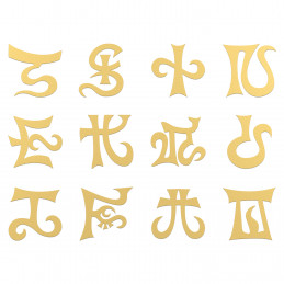 Elven Runes and Symbols | Photo etched Runes