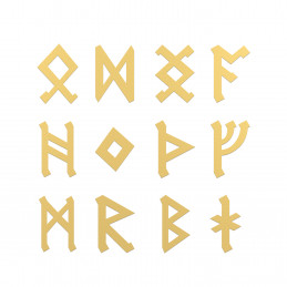 Dwarven Runes and Symbols | Photo etched Runes