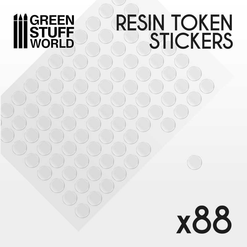 88x Cabochons Autocollants en Resine 15mm | Jetons Autocollants 88x Cabochons Autocollants en Resine 15mm | Jetons Autocollants