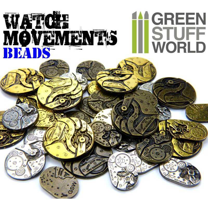 Steampunk WATCH MOVEMENTS BEADS mix | Beads and Mechanisms Steampunk WATCH MOVEMENTS BEADS mix | Beads and Mechanisms