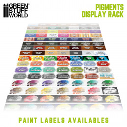 GSW Pigment Display Rack | Paint