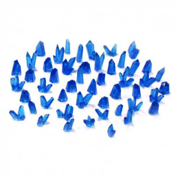 BLUE Resin Crystals - Medium
