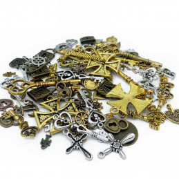 SteamPunk Mixed Pendants Set - OUTLET