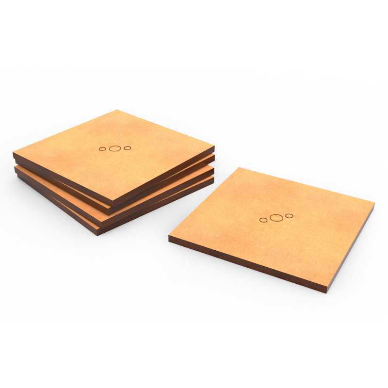 Basi MDF Old World - Quadrate 60 mm Basi MDF Old World - Quadrate 60 mm