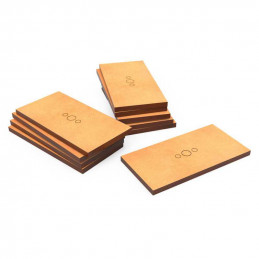 Peanas DM Old World - Rectangulares 30x60mm