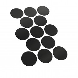 Round Magnetic Sheet SELF-ADHESIVE - 55mm | Magnetic Foil Stickers