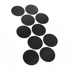 Round Magnetic Sheet SELF-ADHESIVE - 60mm | Magnetic Foil Stickers