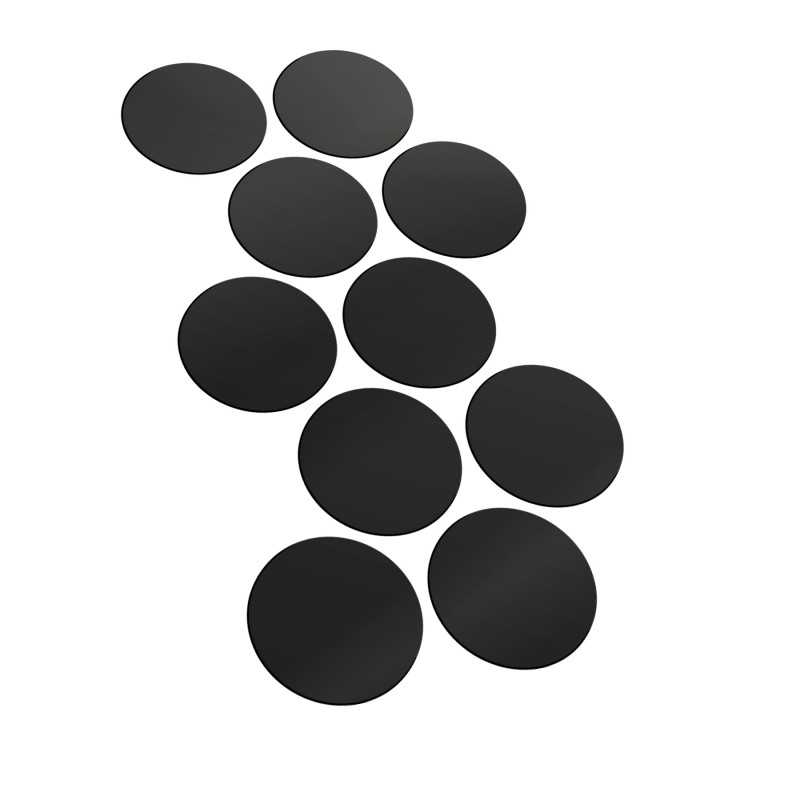 Round Magnetic Sheet SELF-ADHESIVE - 60mm | Magnetic Foil Stickers