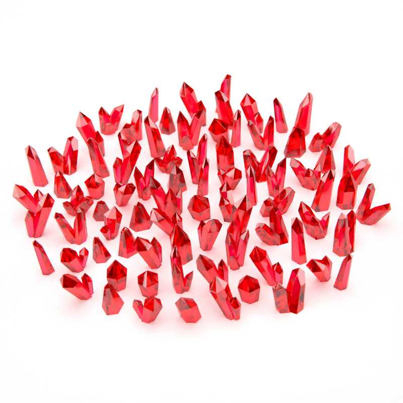 Cristalli in Resina ROSSO - Piccoli | Bits in Resina Trasparente