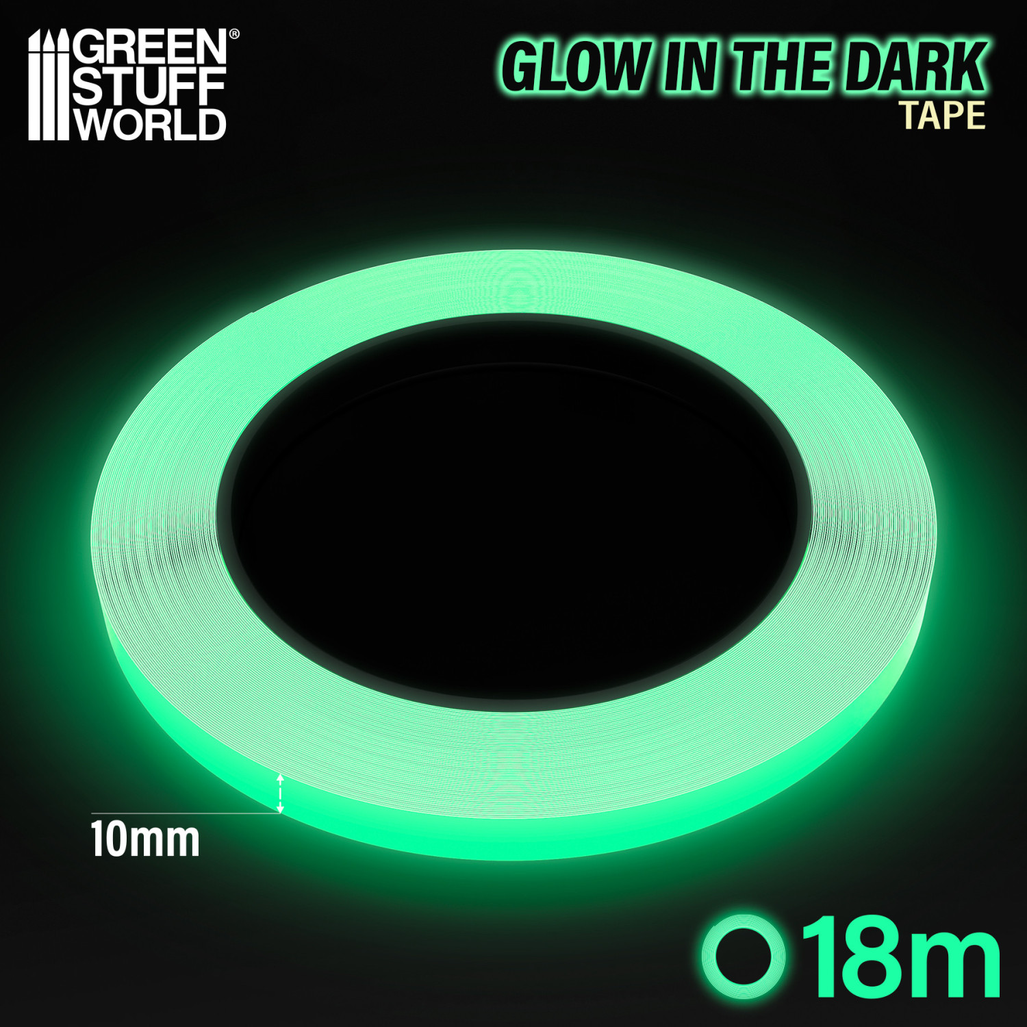 Green Stuff World – Colore Acrilico Fluorescente Lime, Effetto Luminoso Sotto Luce UV