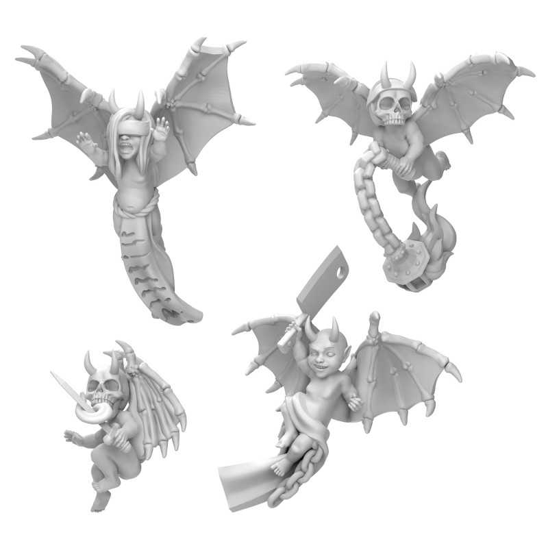 Cherubs 40k - Evil Cherubs compatible Warhammer Cherubs 40k - Evil Cherubs compatible Warhammer