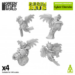 Cherubs 40k - Cyber Cherubs Servitors compatible Warhammer