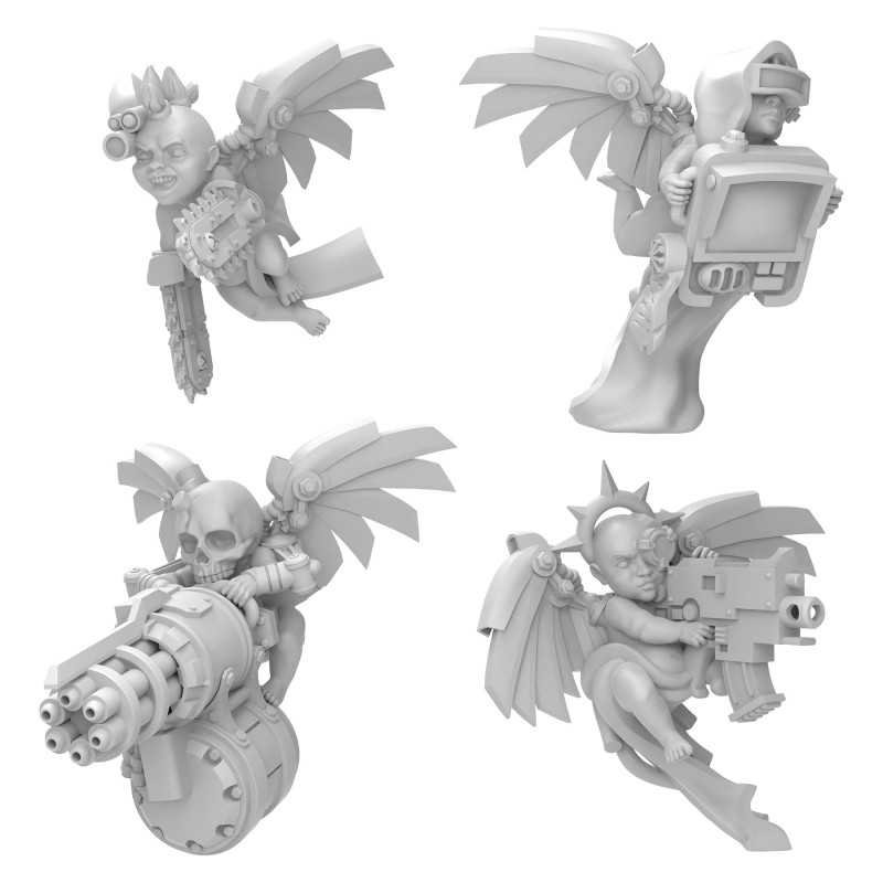 Querubines 40k - Servidores Querubines con Warhammer Querubines 40k - Servidores Querubines con Warhammer