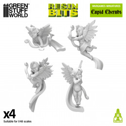 Querubines Cupido compatibles con Warhammer