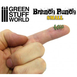 Miniature Branch Punch YELLOW | Medium 1/35-1/43-1/48