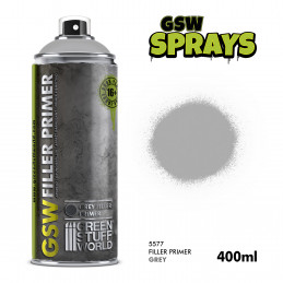 Spray Filler Primer 400ml | Surface Thick Primer | Spray Putty | Primer Filler