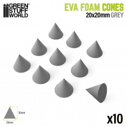 EVA foam cones for Cosplay 20mm