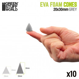 EVA foam cones for Cosplay 30mm