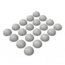 EVA Foam Half Balls 30mm and EVA Foam rivets to simulate armor rivets and cosplay props