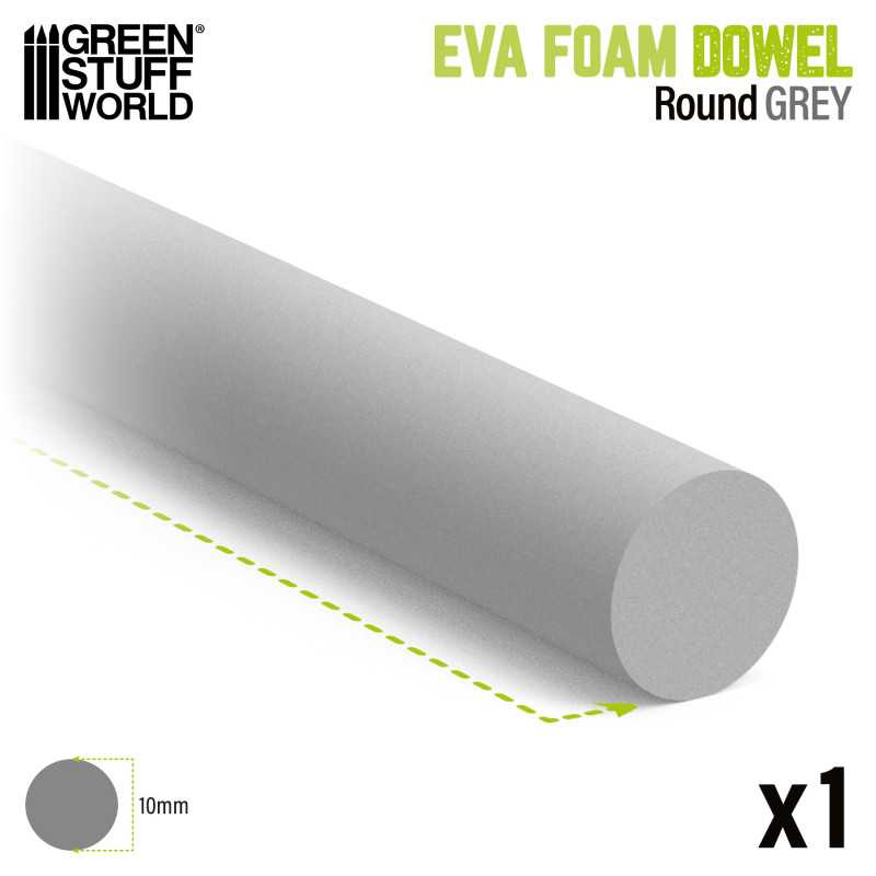 Bandes de mousse EVA Rondin 10mm pour Cosplay