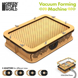 Vacuum Forming Machine | Vacuum former for thermoplastics such as Thermoart and Worbla