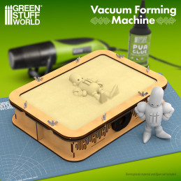 Vacuum Forming Machine | Vacuum former for thermoplastics such as Thermoart and Worbla