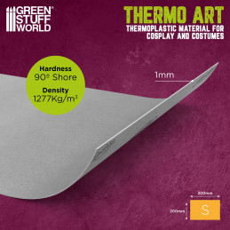 Cosplay Cosplay ThermoArt Armor Grey | Thermoplastic material