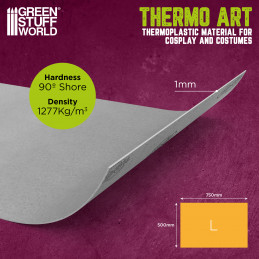 ThermoArt Armor Grey | Thermoplastic material