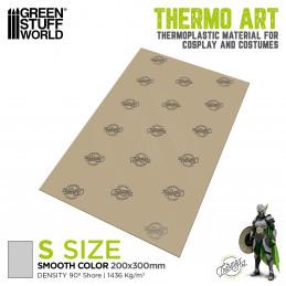 Cosplay ThermoArt Smooth | Smooth thermoplastic material for Cosplay, Modeling, and Crafting