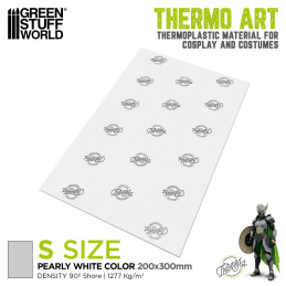 Cosplay ThermoArt Pearly White | Thermoplastic material