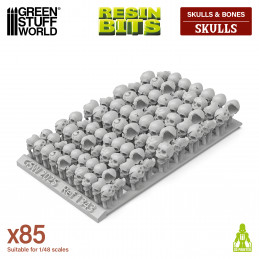 Totenschädel | Totenköpfe Kompatible Warhammer skulls