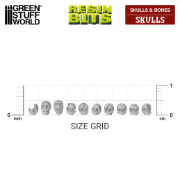 Resin Skulls | Warhammer skulls compatible
