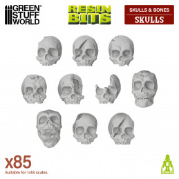 Totenschädel | Totenköpfe Kompatible Warhammer skulls