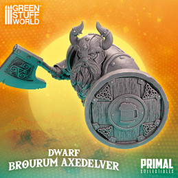 PRIMAL Collectibles - Dwarf Brourum Axedelver