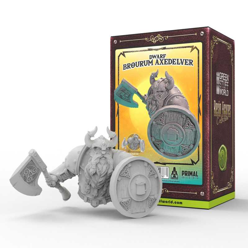 PRIMAL Collectibles - Brourum Axedelver der Zwerg PRIMAL Collectibles - Brourum Axedelver der Zwerg