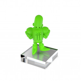 Acrylic Display Block 80x80x15mm
