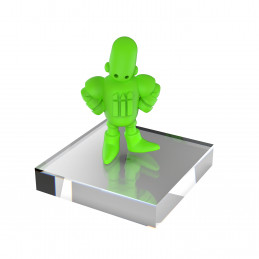 Acrylic Display Block 120x120x15mm
