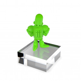 Acrylic Display Block 100x100x30mm