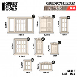 Classic Miniature Windows - Large