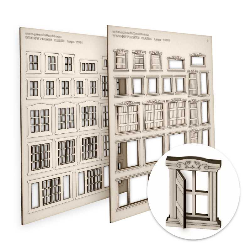 Ventanas Clásicas - Grandes Ventanas Clásicas - Grandes