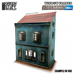 Arched Classic Miniature Windows - Small