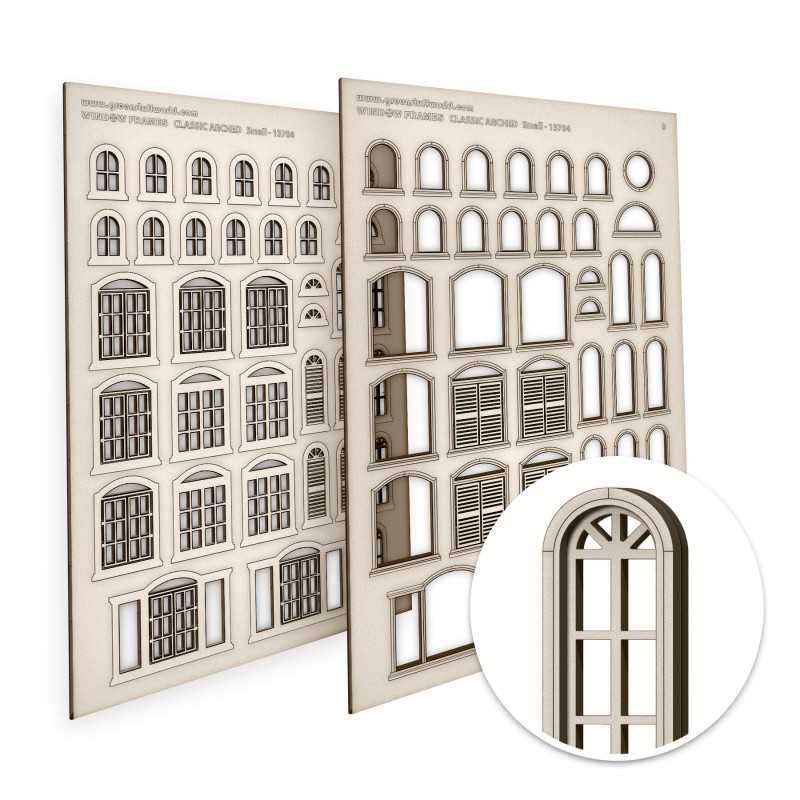Ventanas Clásicas en arco - Pequeñas Ventanas Clásicas en arco - Pequeñas