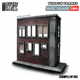Ventanas Cuadradas Básicas - Grandes